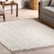 Nuloom Alafia High-Low Geometric Tasseled Area Rug 4ft x 6ft OZNN22A-406 - alternate 7